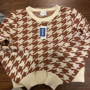 2 for 13 $ sweaters  NWT Super soft crop style sweater